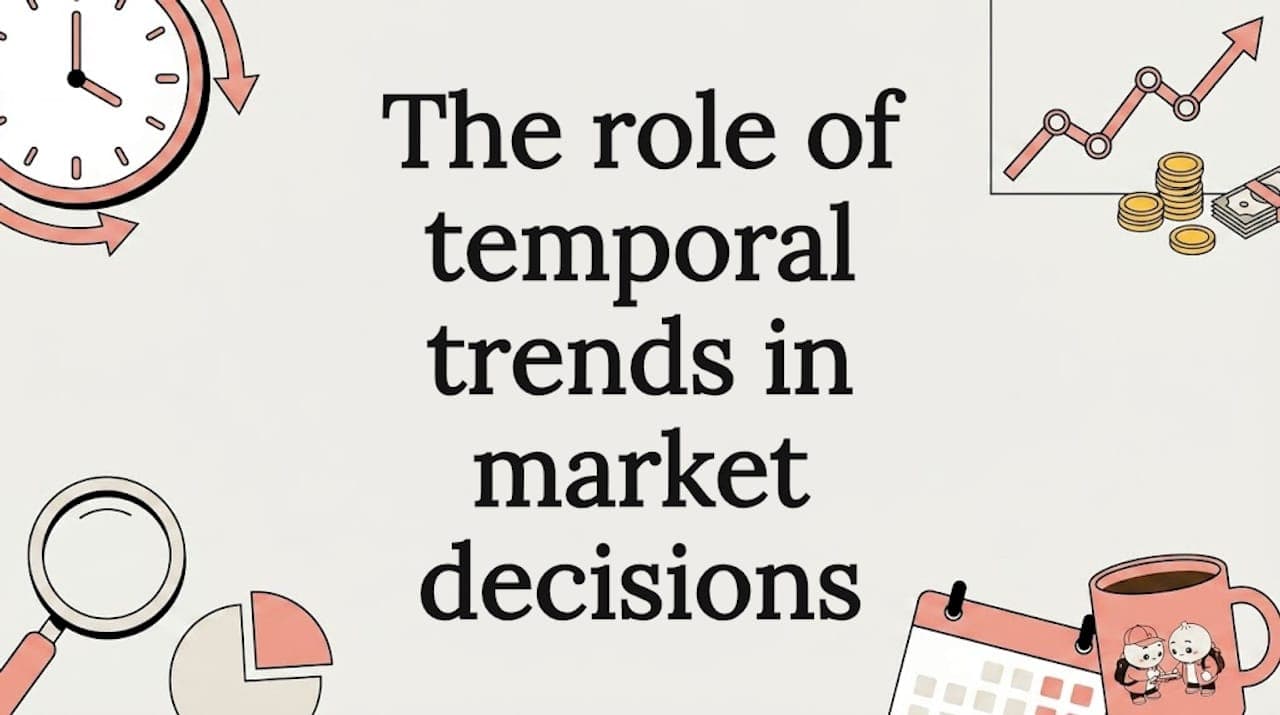 The role of temporal trends in market decisions