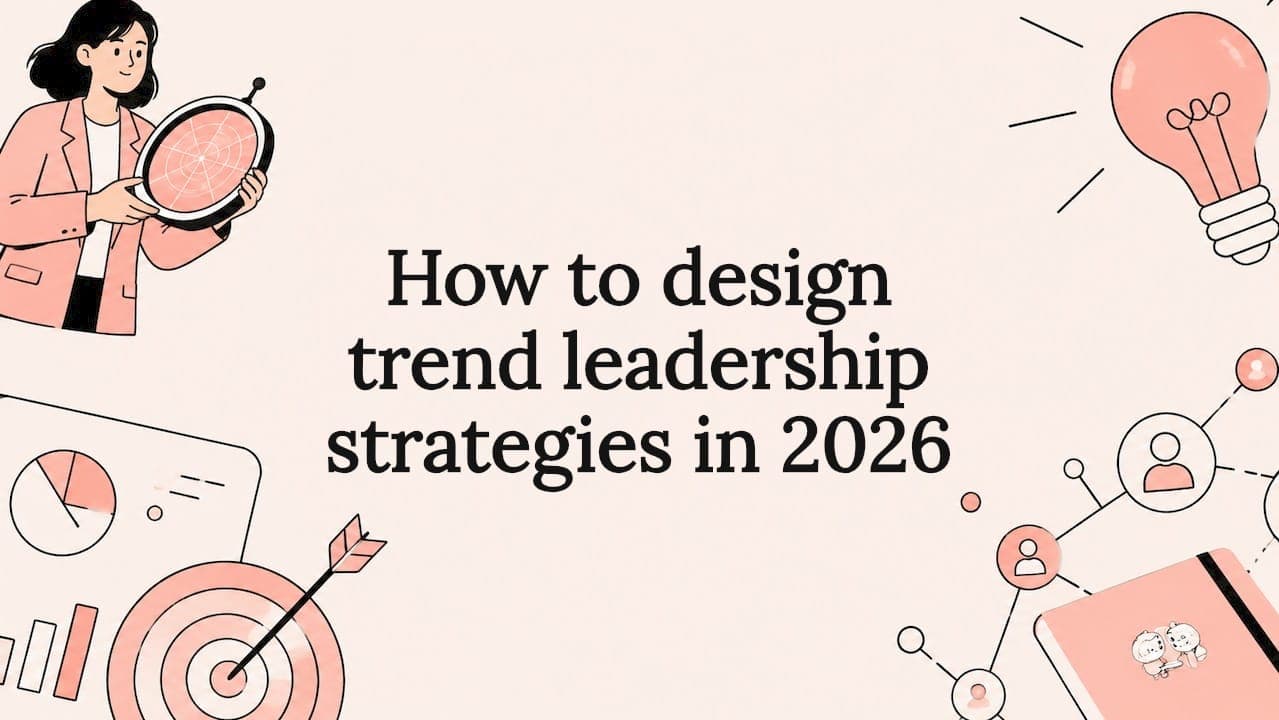 How to design trend leadership strategies in 2026