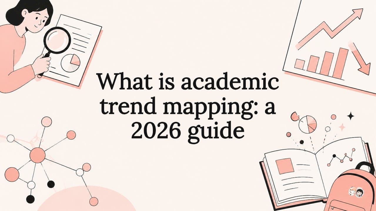 What is academic trend mapping: a 2026 guide