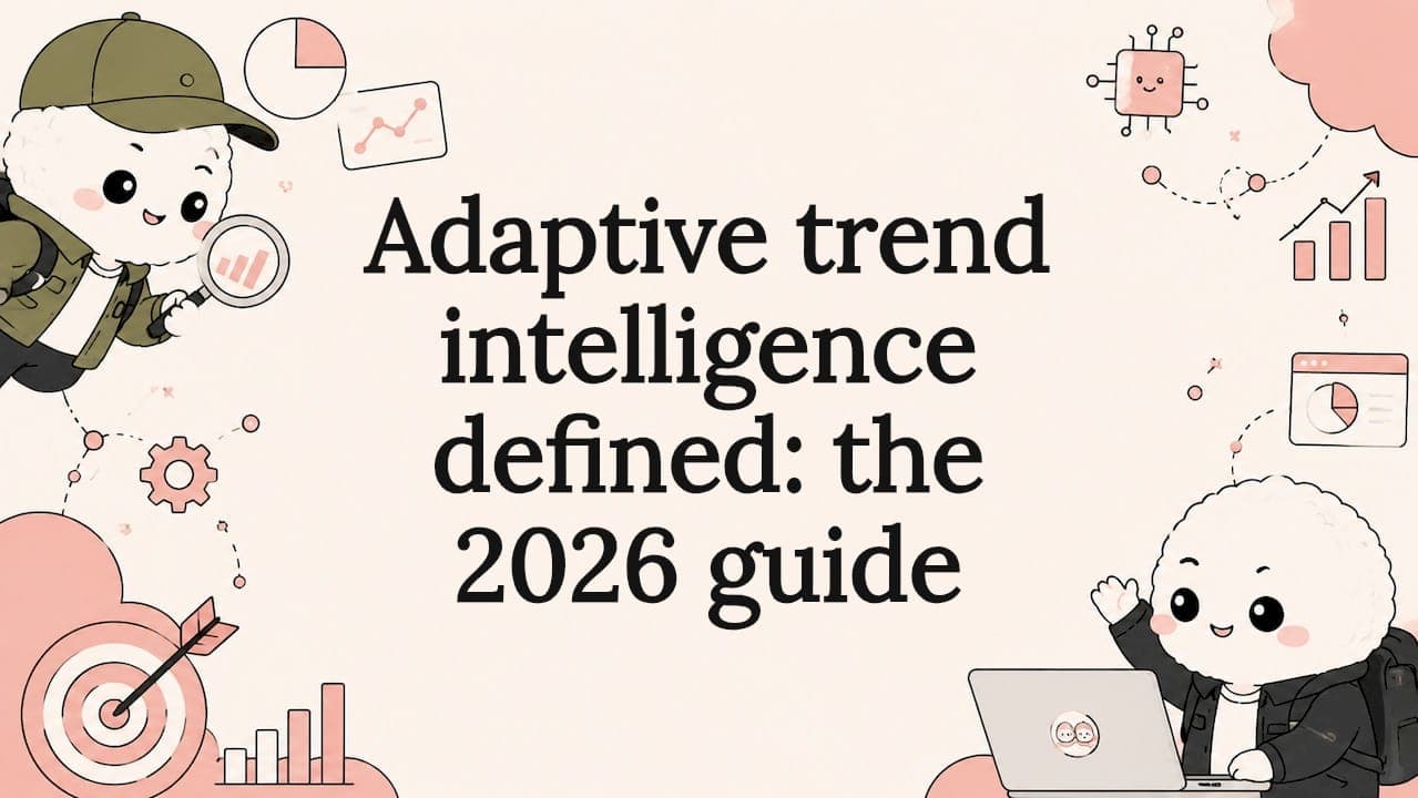 Adaptive trend intelligence defined: the 2026 guide