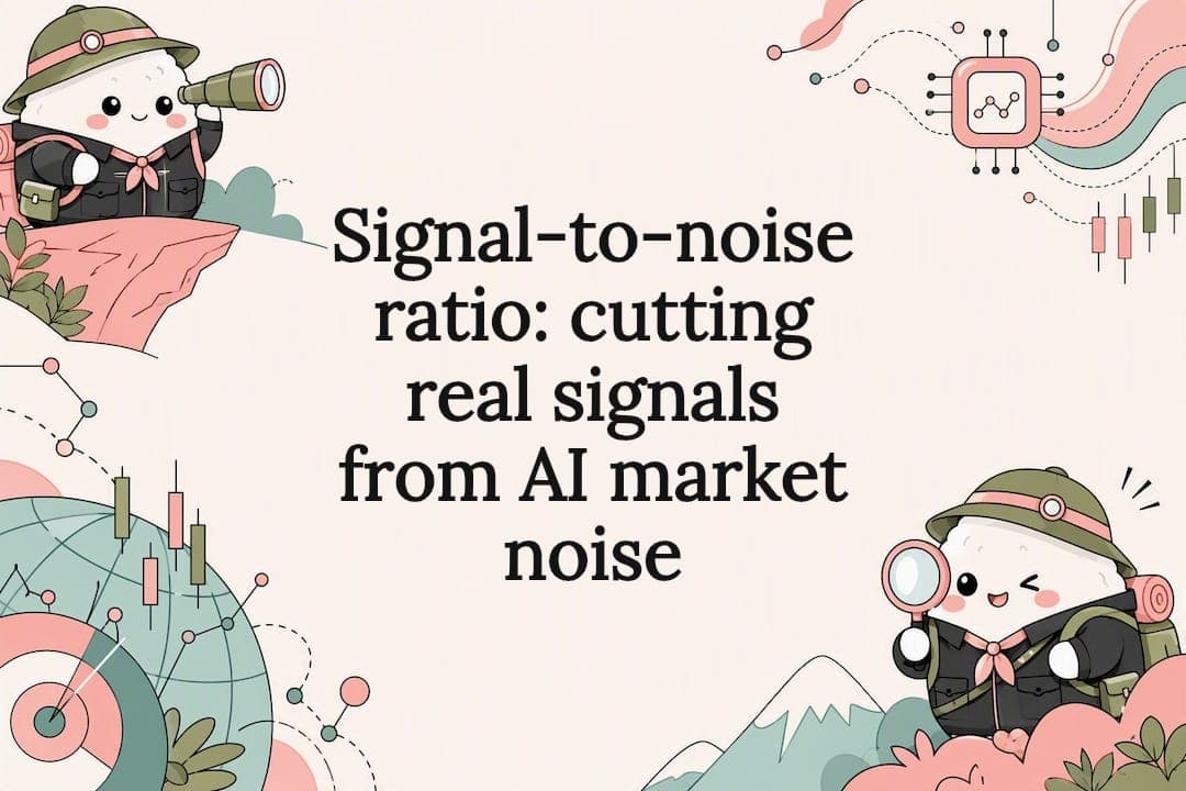Signal-to-noise ratio: cutting real signals from AI market noise